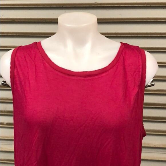 🛍️Ann Taylor Loft tunic style top with sheer trim - Picture 4 of 8